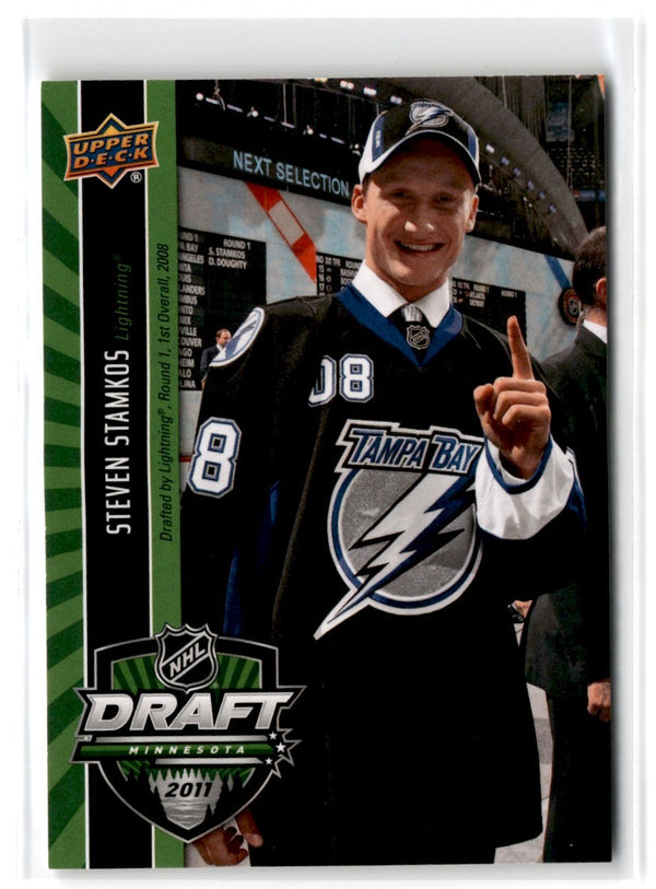 2007 In The Game Ultimate Memorabilia Future Star Autos Steven Stamkos #13