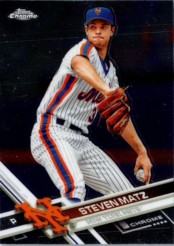 2017 Topps Chrome Steven Matz #110