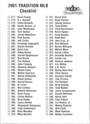 2003 Flair Checklists Checklist Checklist