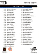 2005 Press Pass Ronnie Brown