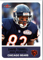 2002 Fleer David Terrell #136