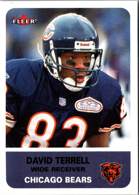 2002 Fleer David Terrell #136