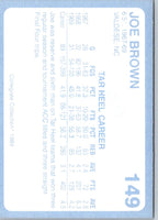 1989 Collegiate Collection North Carolina's Finest Joe Brown #149