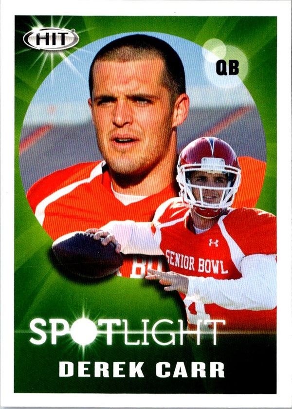 2014 SAGE HIT Derek Carr #144