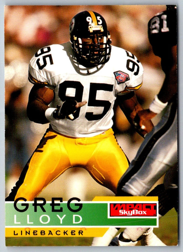 1995 SkyBox Impact Greg Lloyd #115