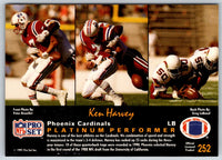 1991 Pro Set Platinum Ken Harvey #252