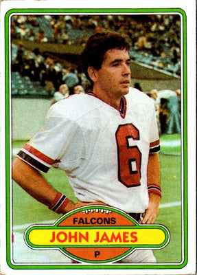 1980 Topps John James #126