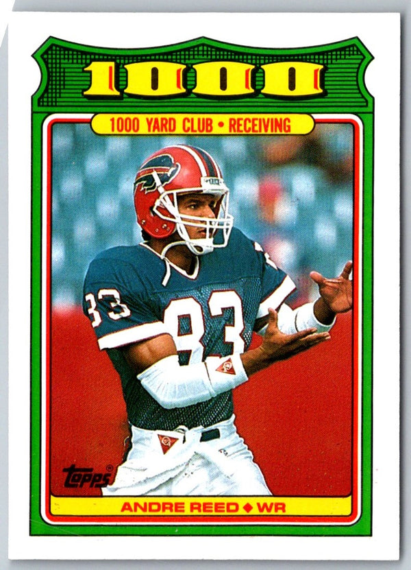 1988 Topps 1000 Yard Club Andre Reed #28