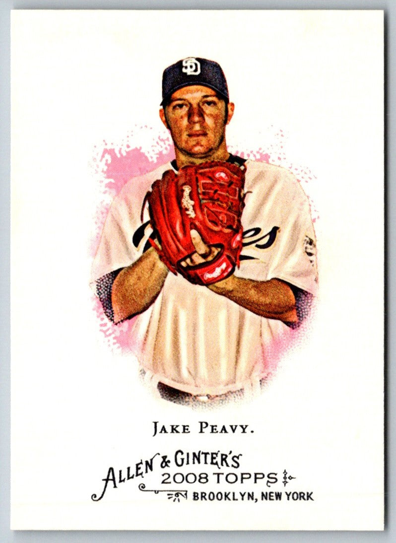 2008 Topps Allen & Ginter Jake Peavy