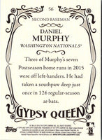 2016 Topps Gypsy Queen Daniel Murphy #56