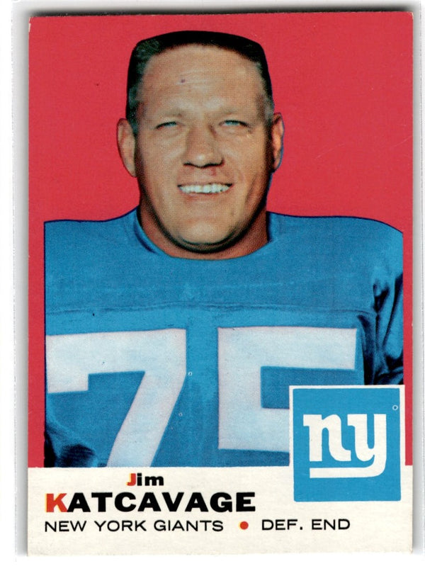 1969 Topps Jim Katcavage #84