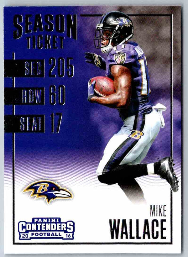 2016 Contenders Mike Wallace #78