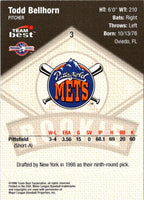 1999 Team Best Todd Bellhorn #3