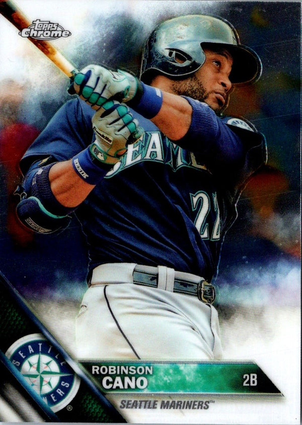 2016 Topps Chrome Robinson Cano #42