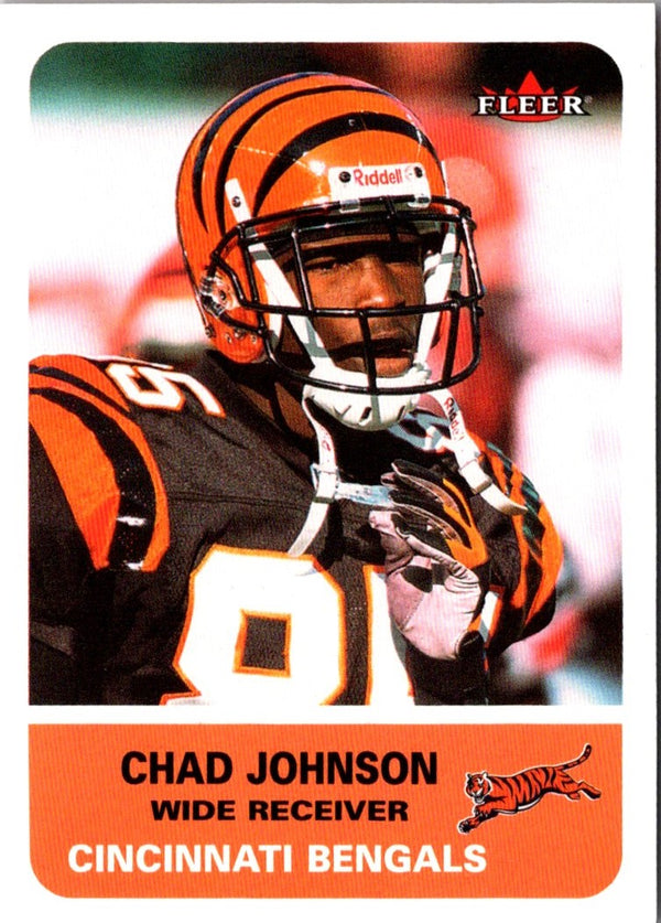 2002 Fleer Chad Johnson #132
