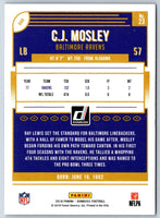 2018 Donruss Press Proof Blue C.J. Mosley #23