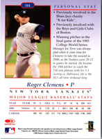 2001 Donruss Studio Roger Clemens #111