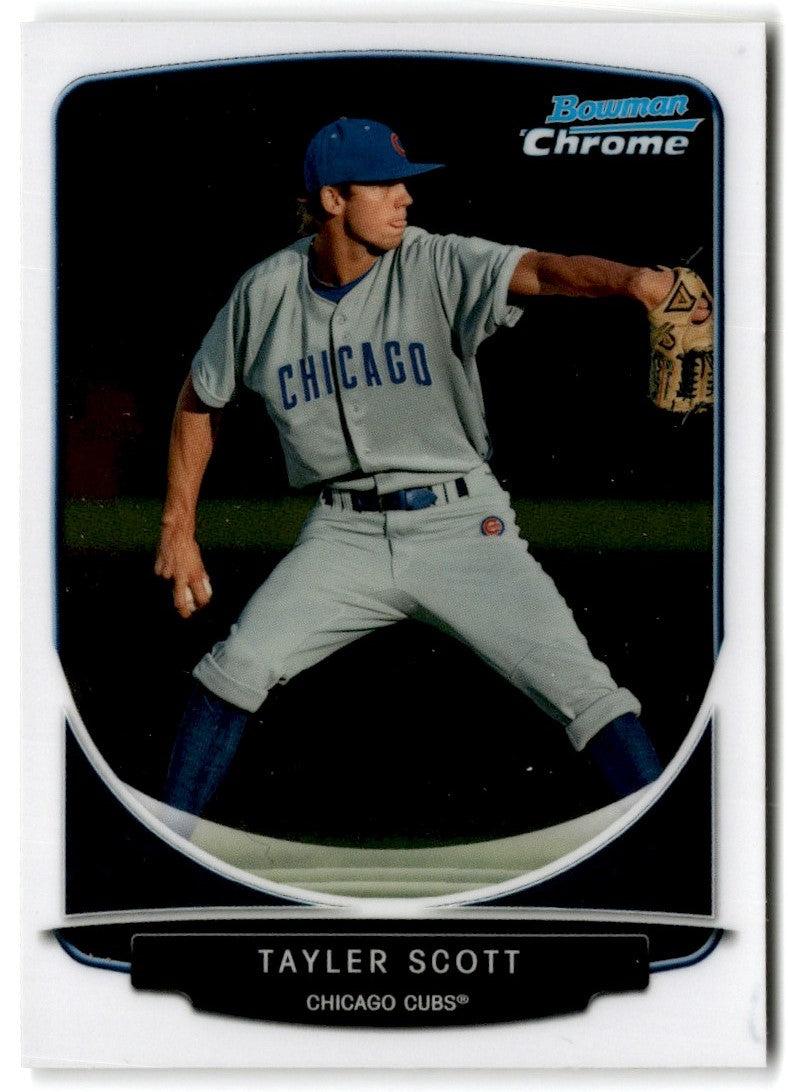 2013 Bowman Chrome Prospects Tayler Scott