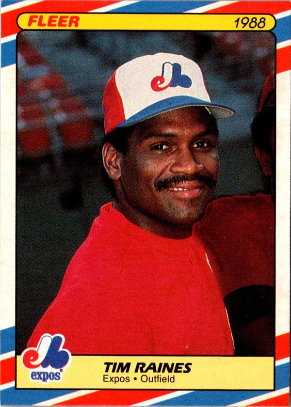 1988 Fleer SuperStars Tim Raines #29