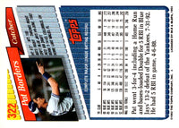 1993 Topps Inaugural Marlins Pat Borders #322