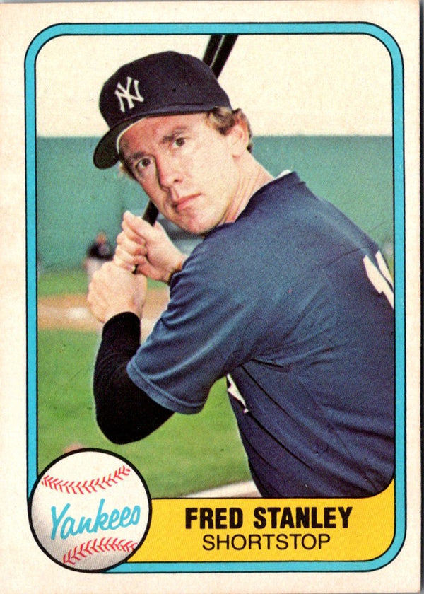 1981 Fleer Fred Stanley #100