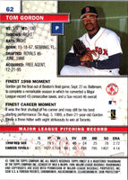 1999 Finest Tom Gordon #62