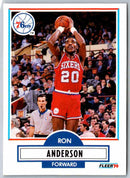 1990 Fleer Ron Anderson