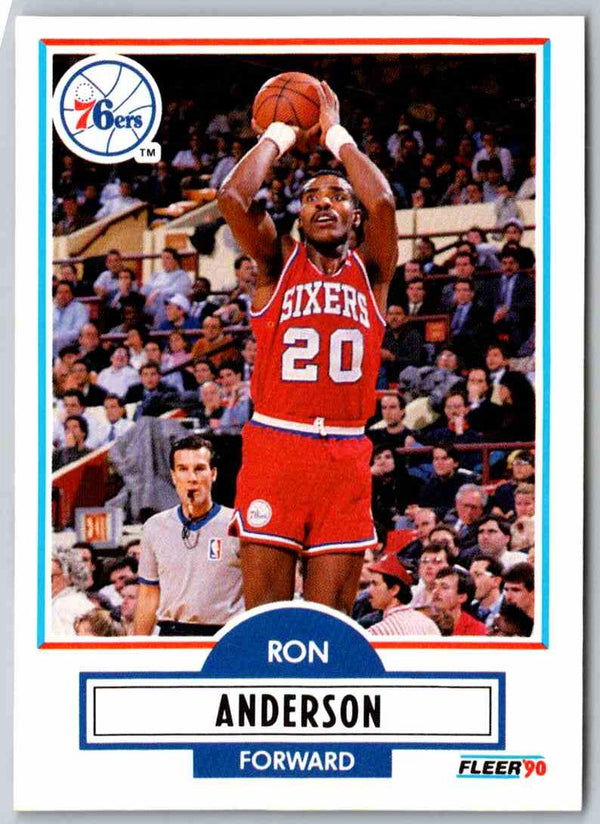 1990 Fleer Ron Anderson #138