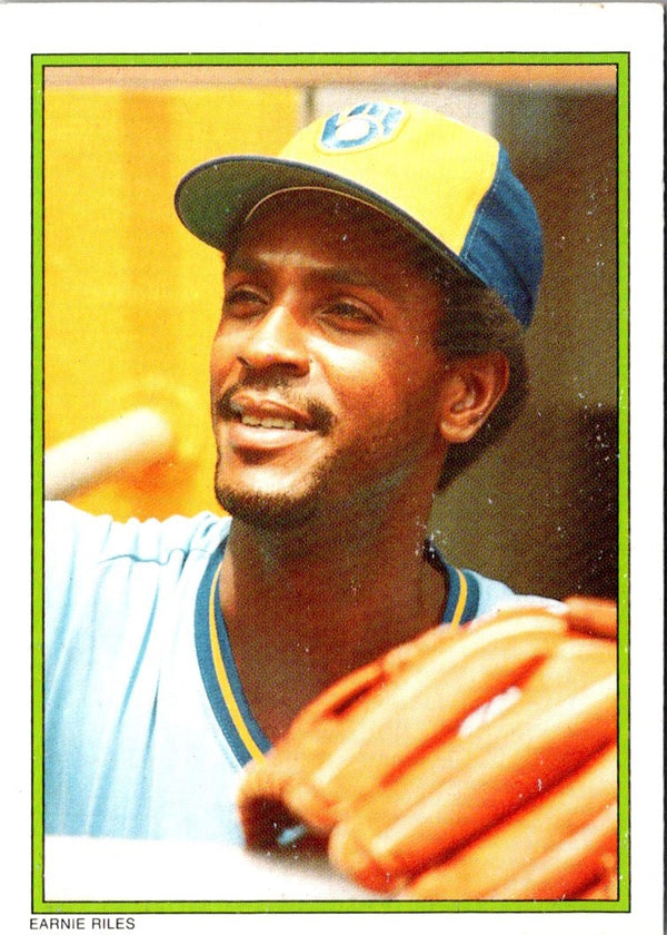 1986 Topps Glossy Earnie Riles #40