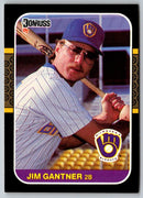 1986 Donruss Jim Gantner