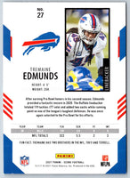 2021 Score Scorecard Tremaine Edmunds #27