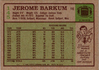 1984 Topps Jerome Barkum #145