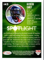 2014 SAGE HIT Ka'Deem Carey #143