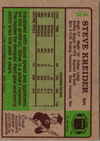 1984 Topps Steve Kreider #43