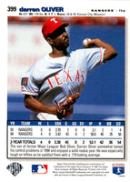 1995 Collector's Choice Silver Signature Darren Oliver #399
