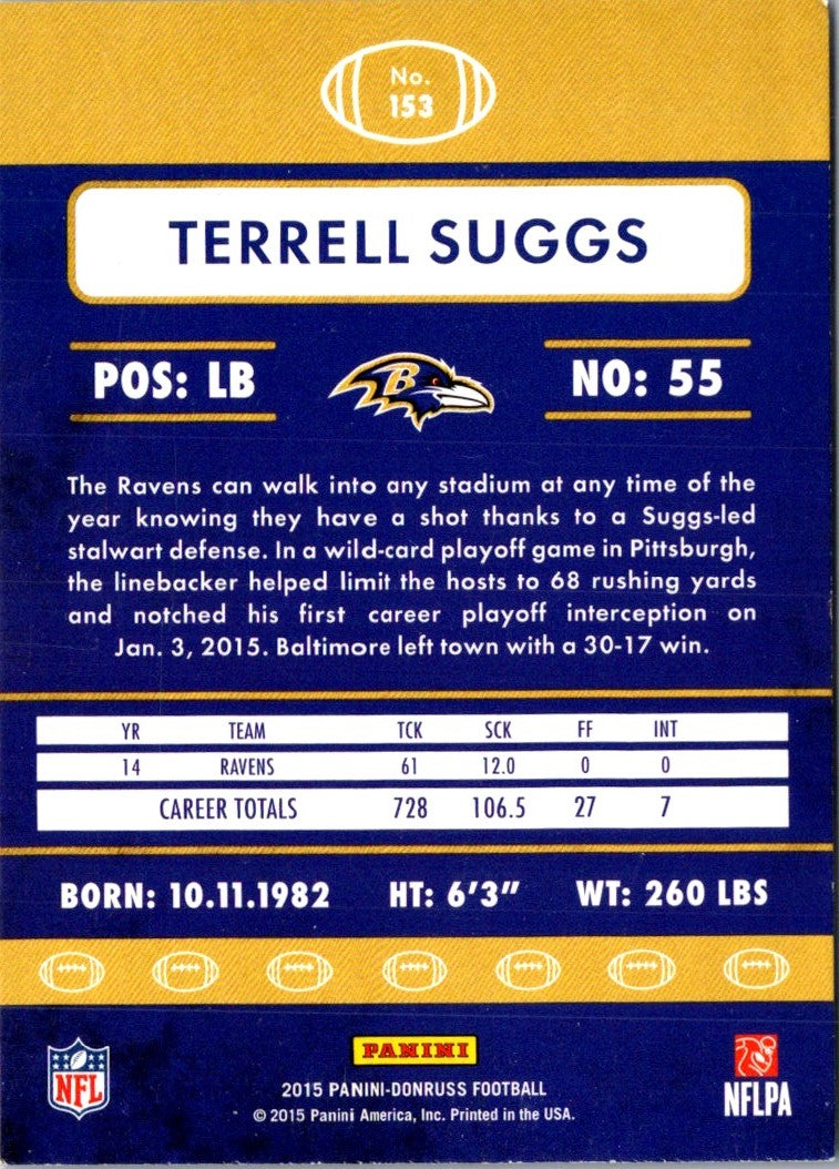 2015 Donruss Terrell Suggs