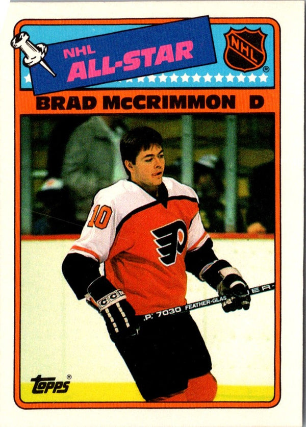 1988 Topps Sticker Inserts Brad McCrimmon #10