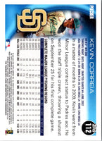 2010 Topps Kevin Correia #112