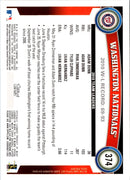 2011 Topps Washington Nationals