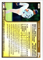 1999 Topps Traded Rookies Luke Prokopec #T25 Rookie