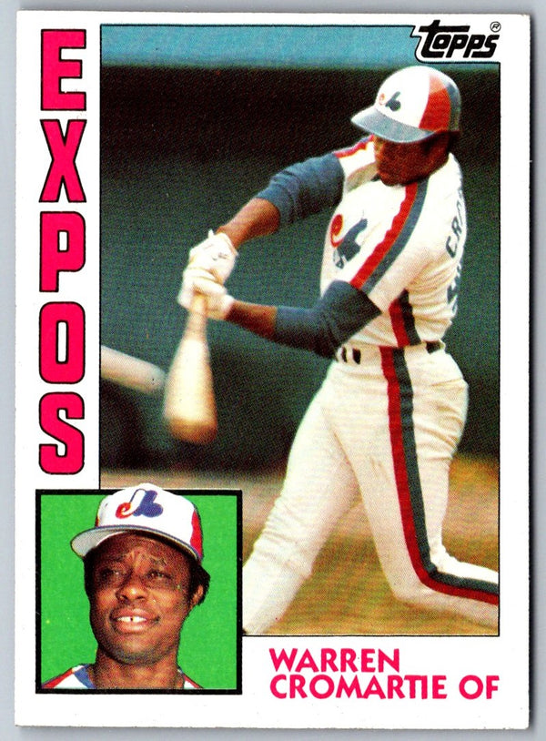 1984 Topps Warren Cromartie #287