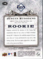 2008 Upper Deck A Piece of History Justin Ruggiano #146 Rookie