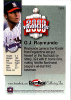 2000 Team Best Rookies G.J. Raymundo #184