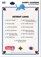 1991 UD Barry Sanders #89