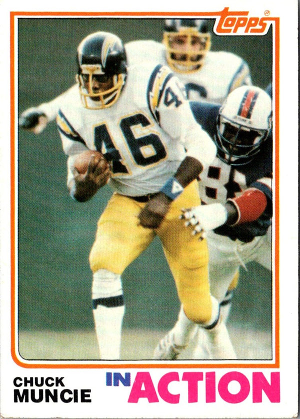 1982 Topps Chuck Muncie #237