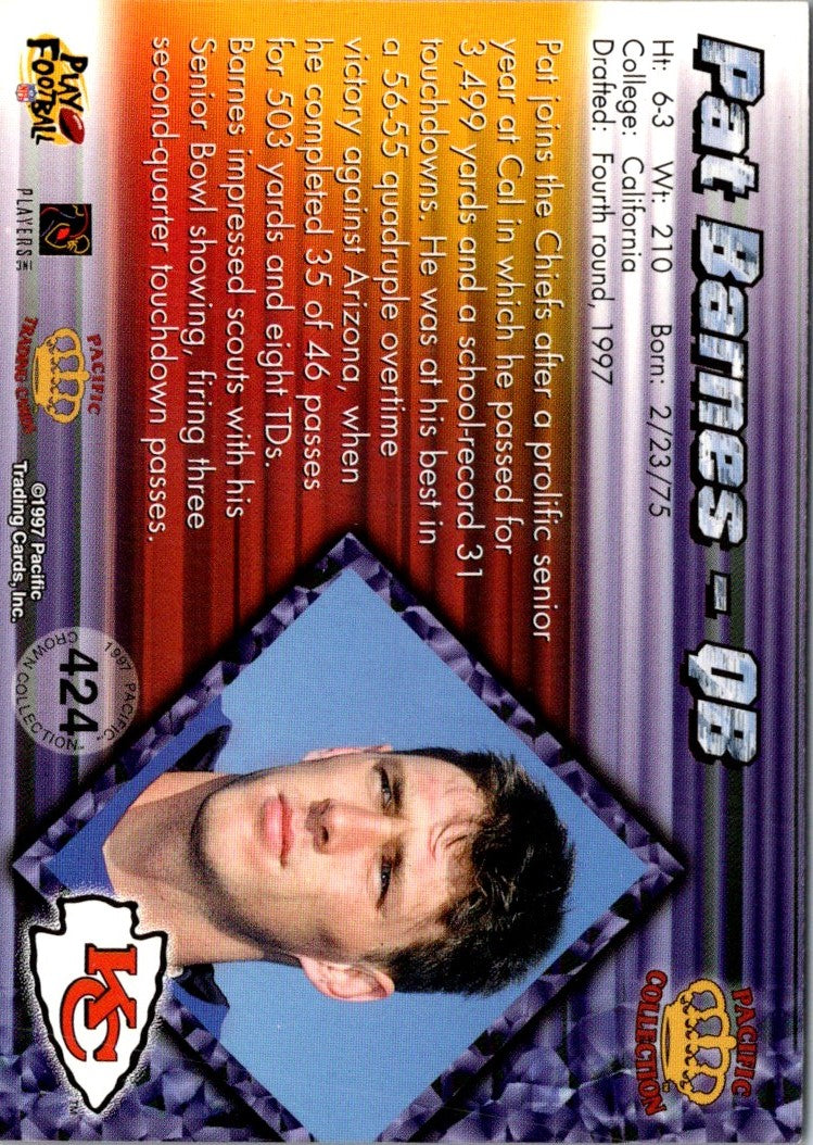 1997 Pacific Pat Barnes