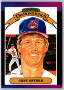 1989 Donruss Diamond  Kings Cory Snyder