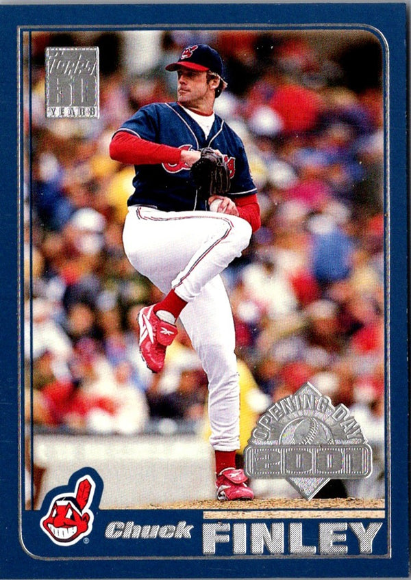 2001 Topps Opening Day Chuck Finley #18