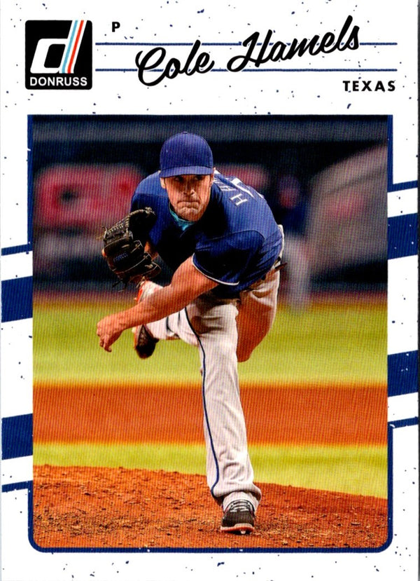 2017 Donruss Cole Hamels #159