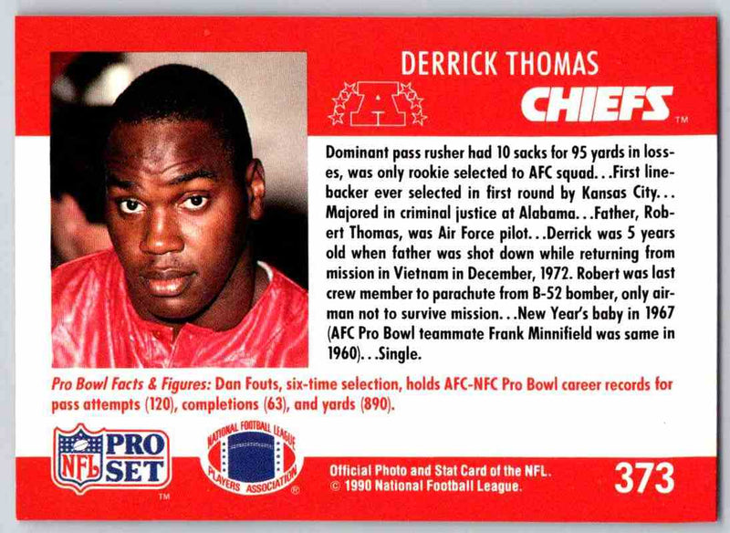 1990 Pro Set Derrick Thomas